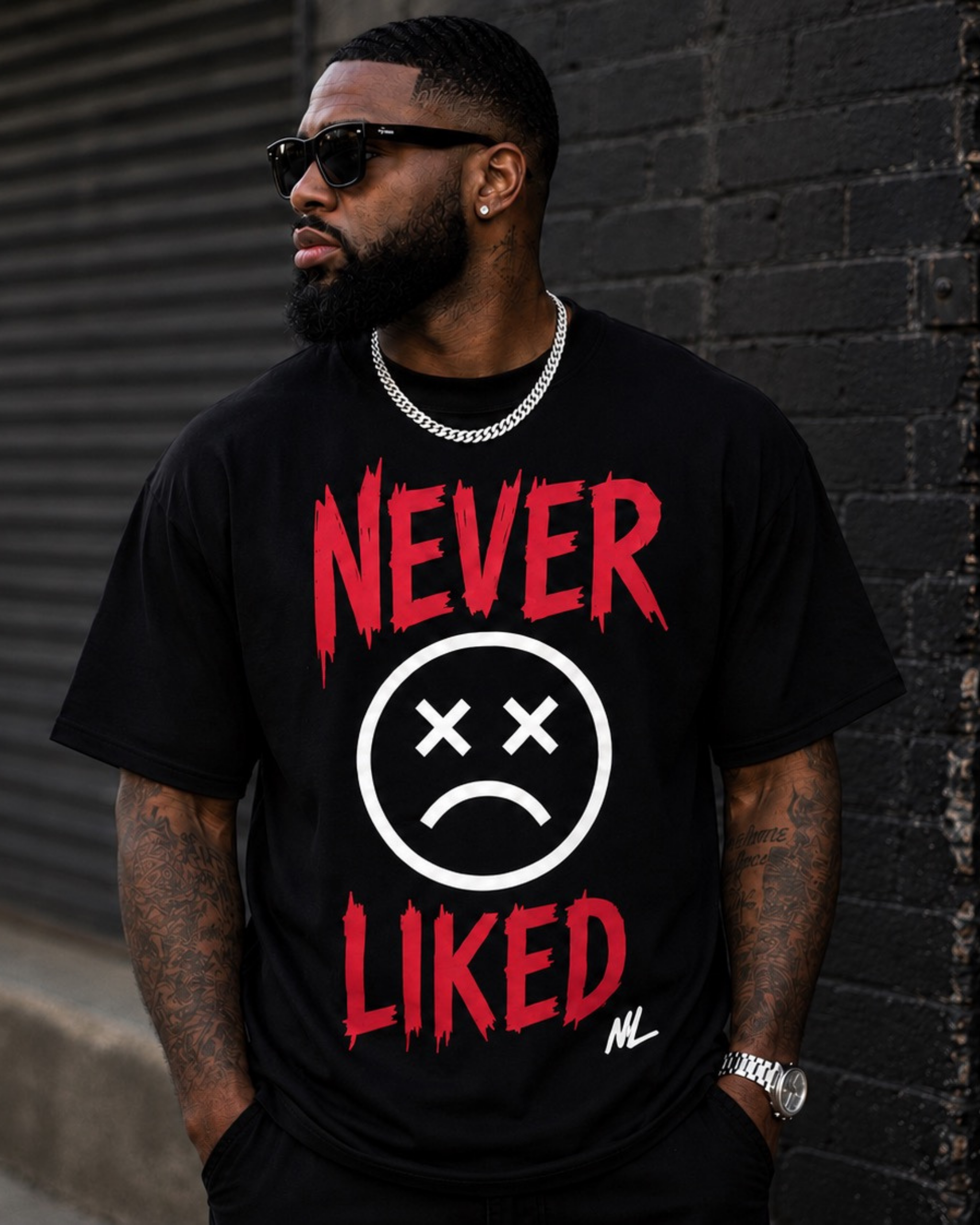 Never Liked™ Logo Tee