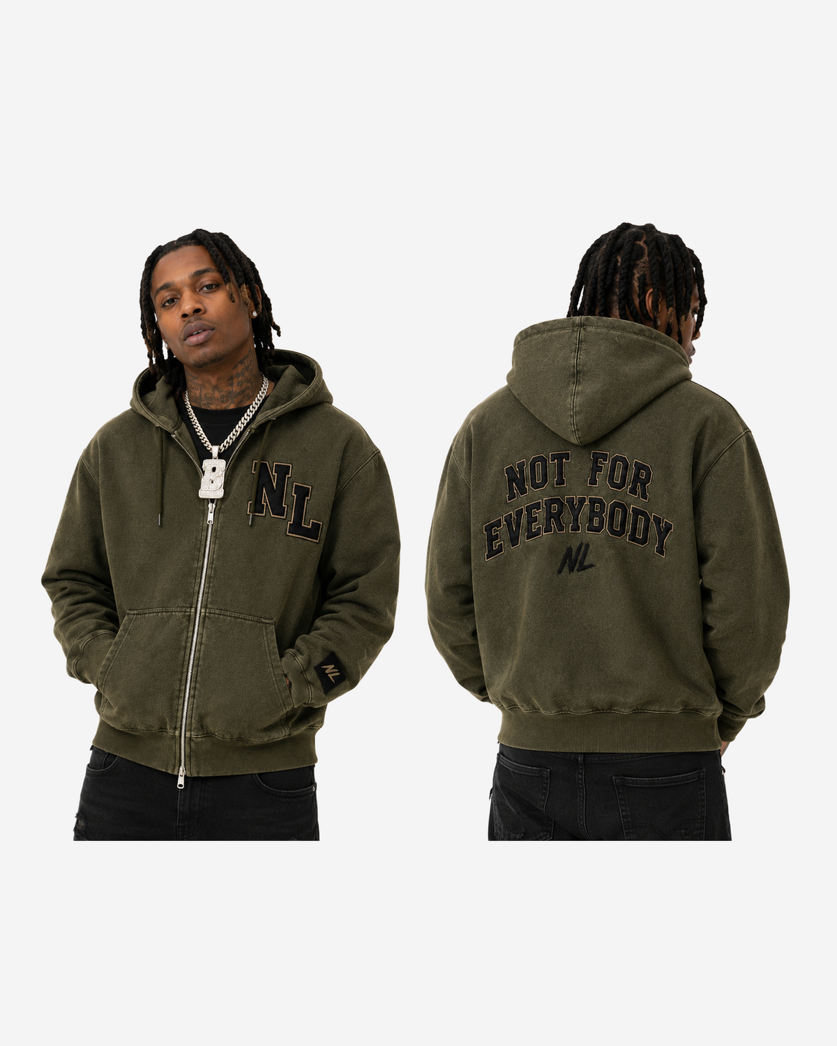 Not For Everybody Zip Hoodie