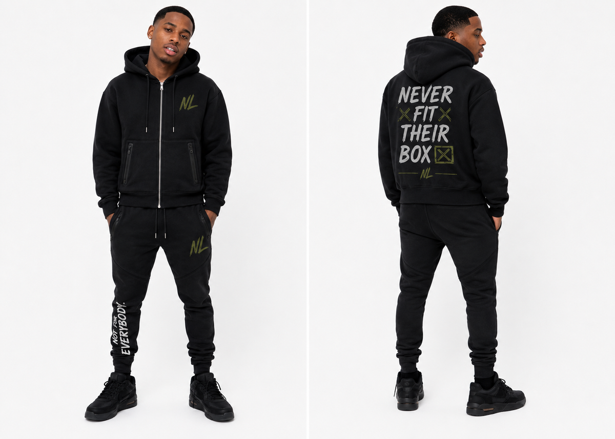Never Fit Their Box Tech Fleece Set
