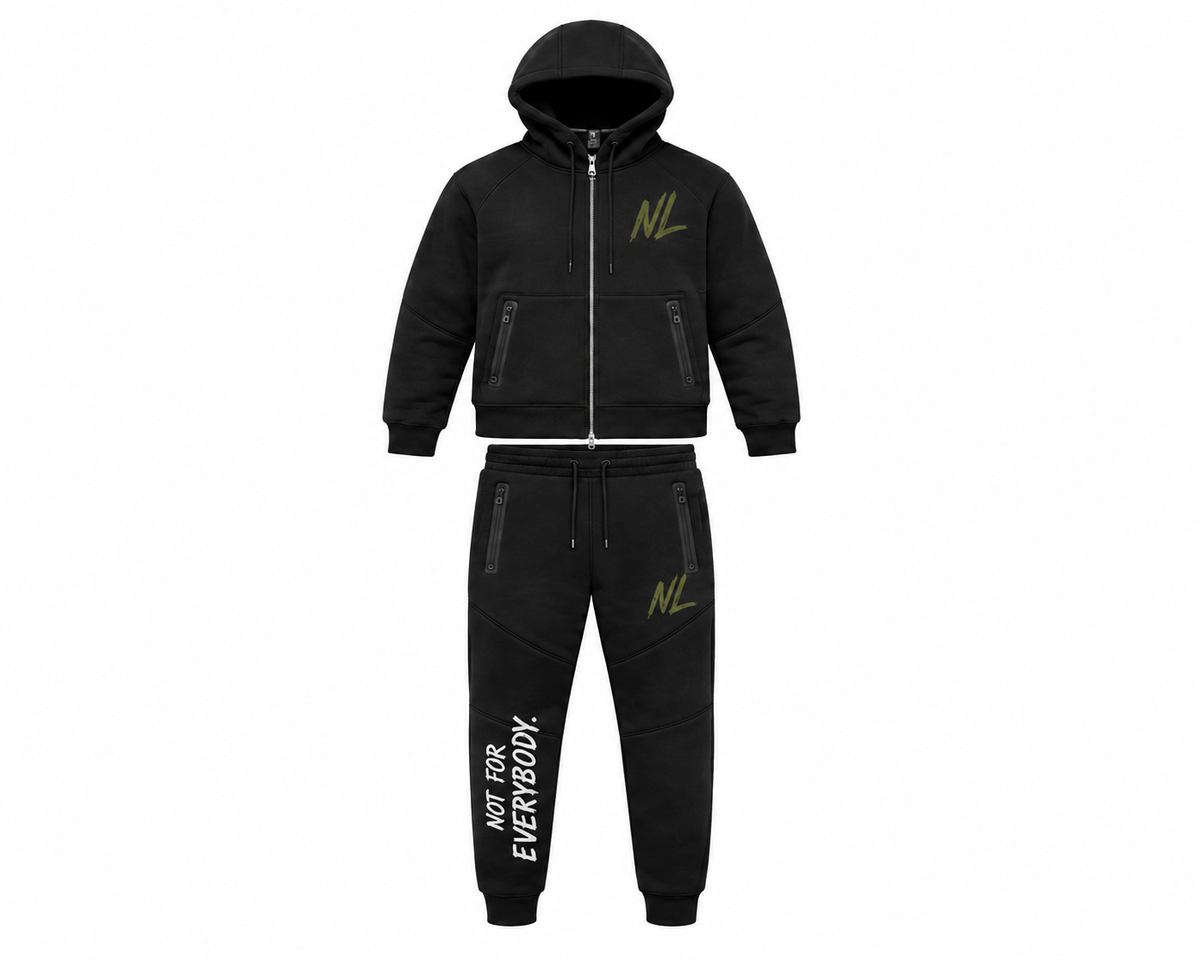 Never Fit Their Box Tech Fleece Set